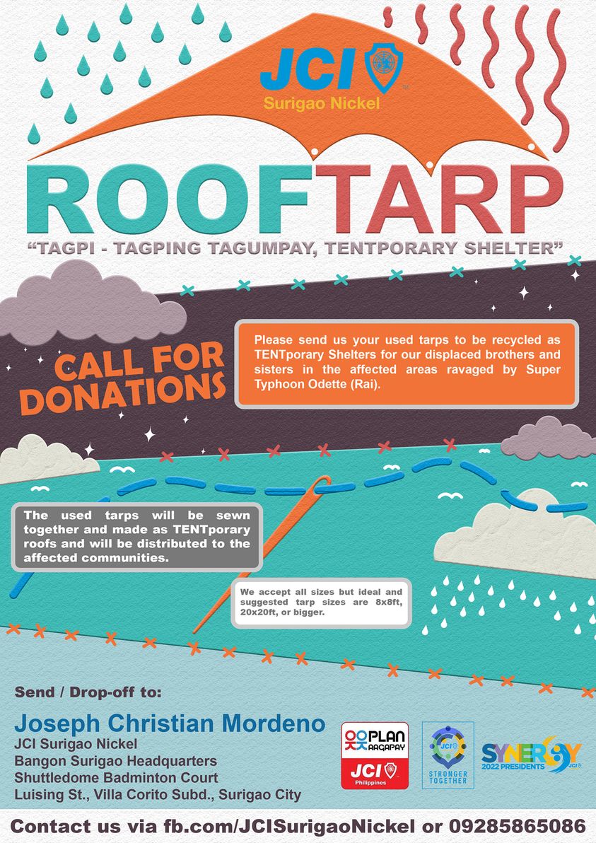 RoofTarp: Tagpi-Tagping Tagumpay, a TENTporary Shelter Project