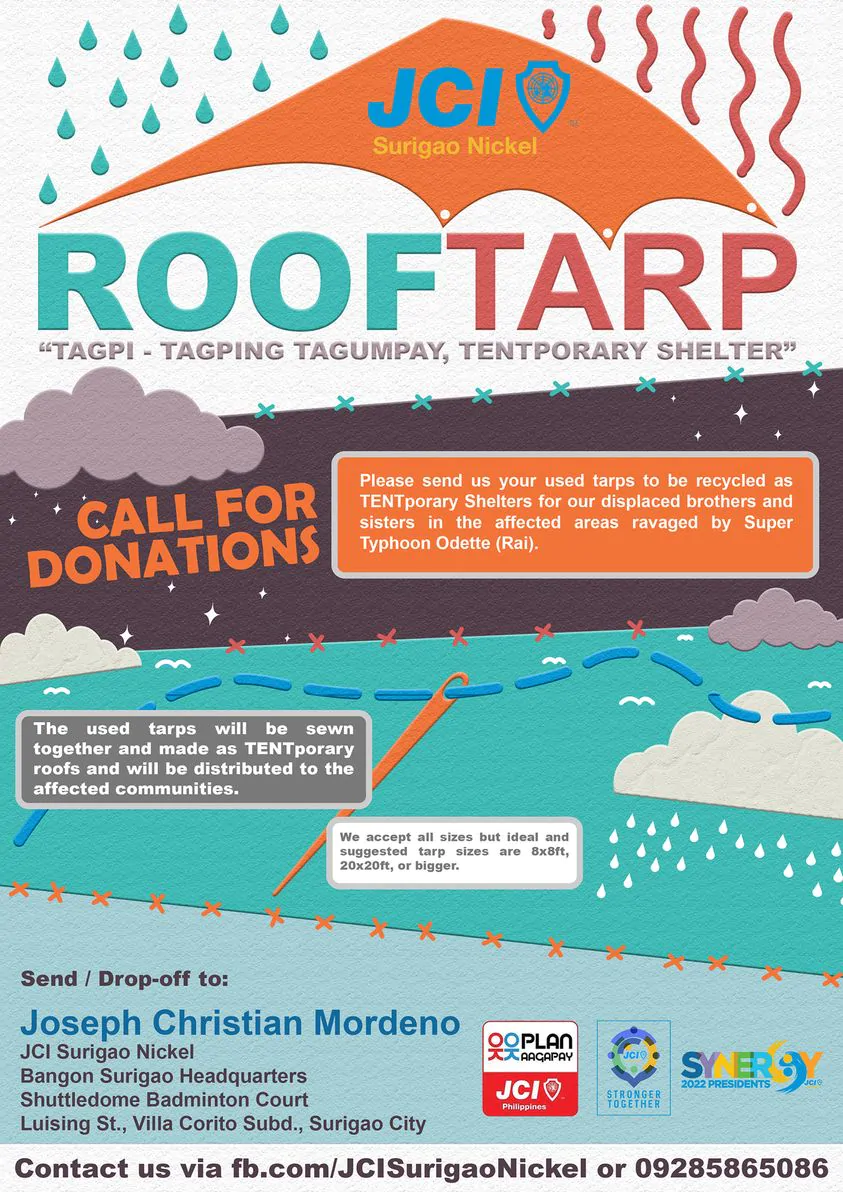 RoofTarp: Tagpi-Tagping Tagumpay, a TENTporary Shelter Project