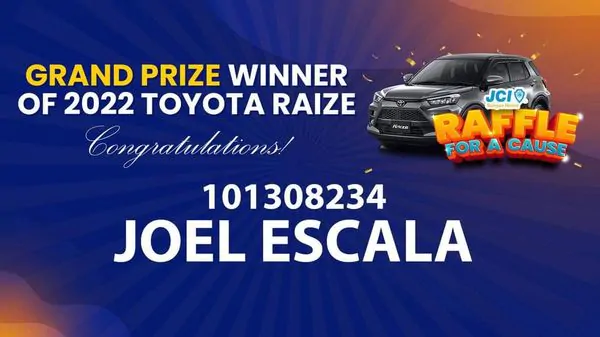 Raffle for a Cause Winners