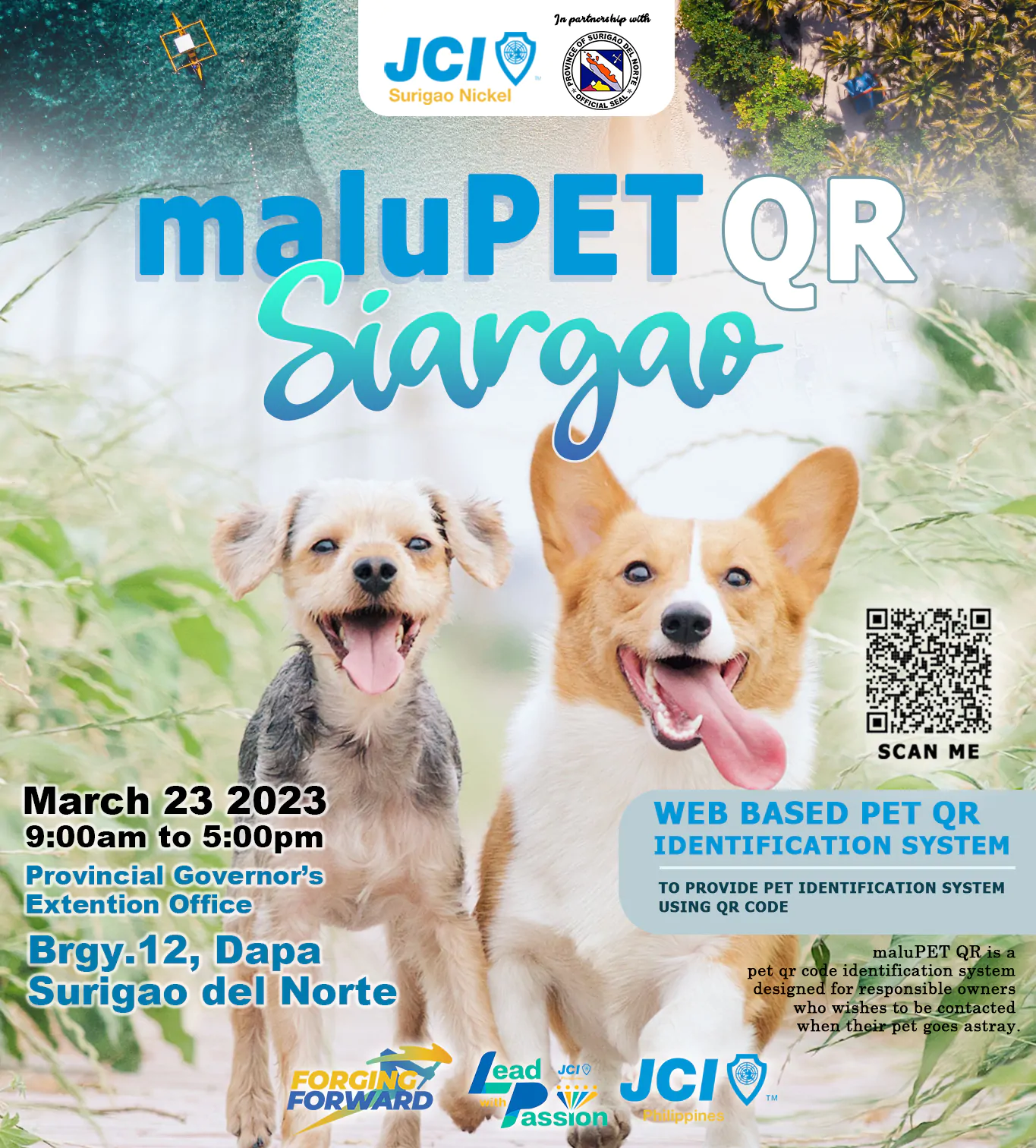FREE MaluPET QR Code Registration in Siargao