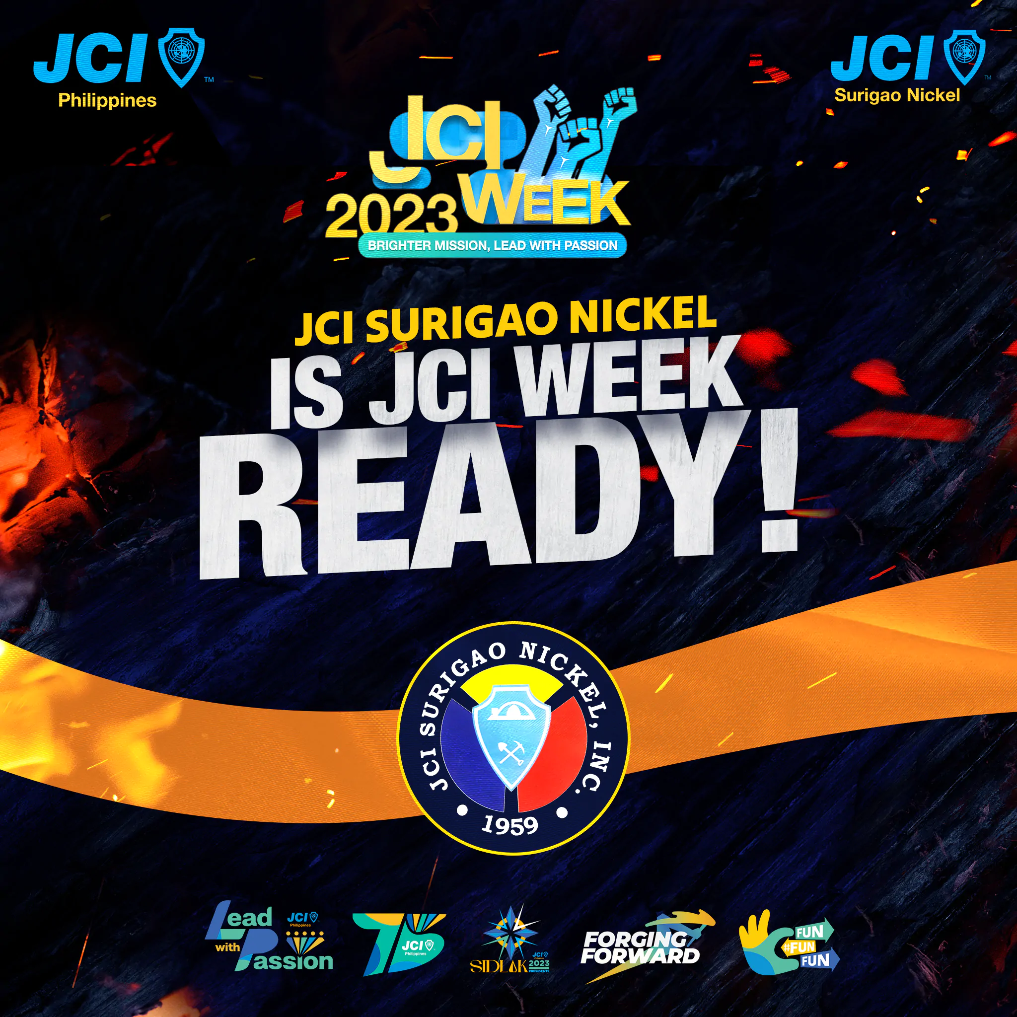 JCI Surigao Nickel – Area V is 2023 JCI Week Ready!