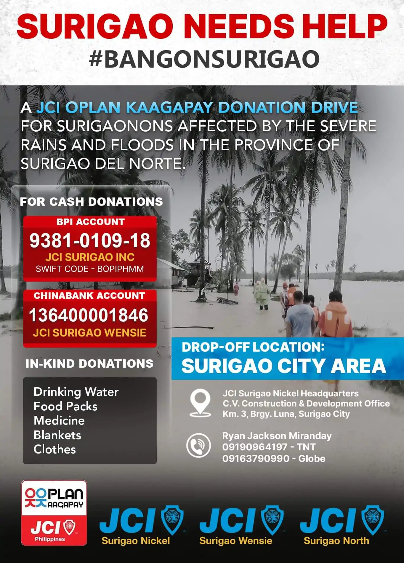 Call for Donations