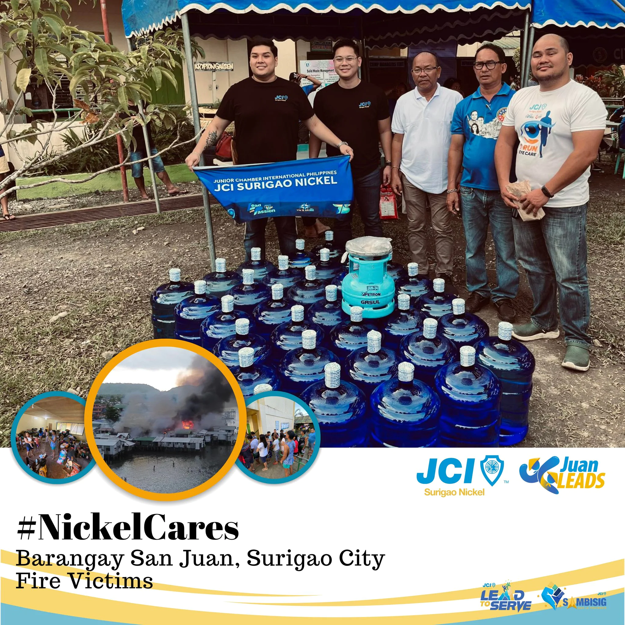 #NickelCares: Second Wave of Support to Fire Victims in Barangay San Juan, Surigao City