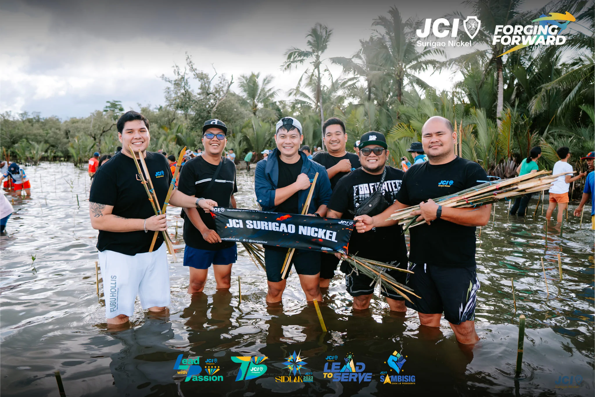 JCI Surigao Nickel and PRRC Collaborate for Mangrove Planting Activity in Surigao City
