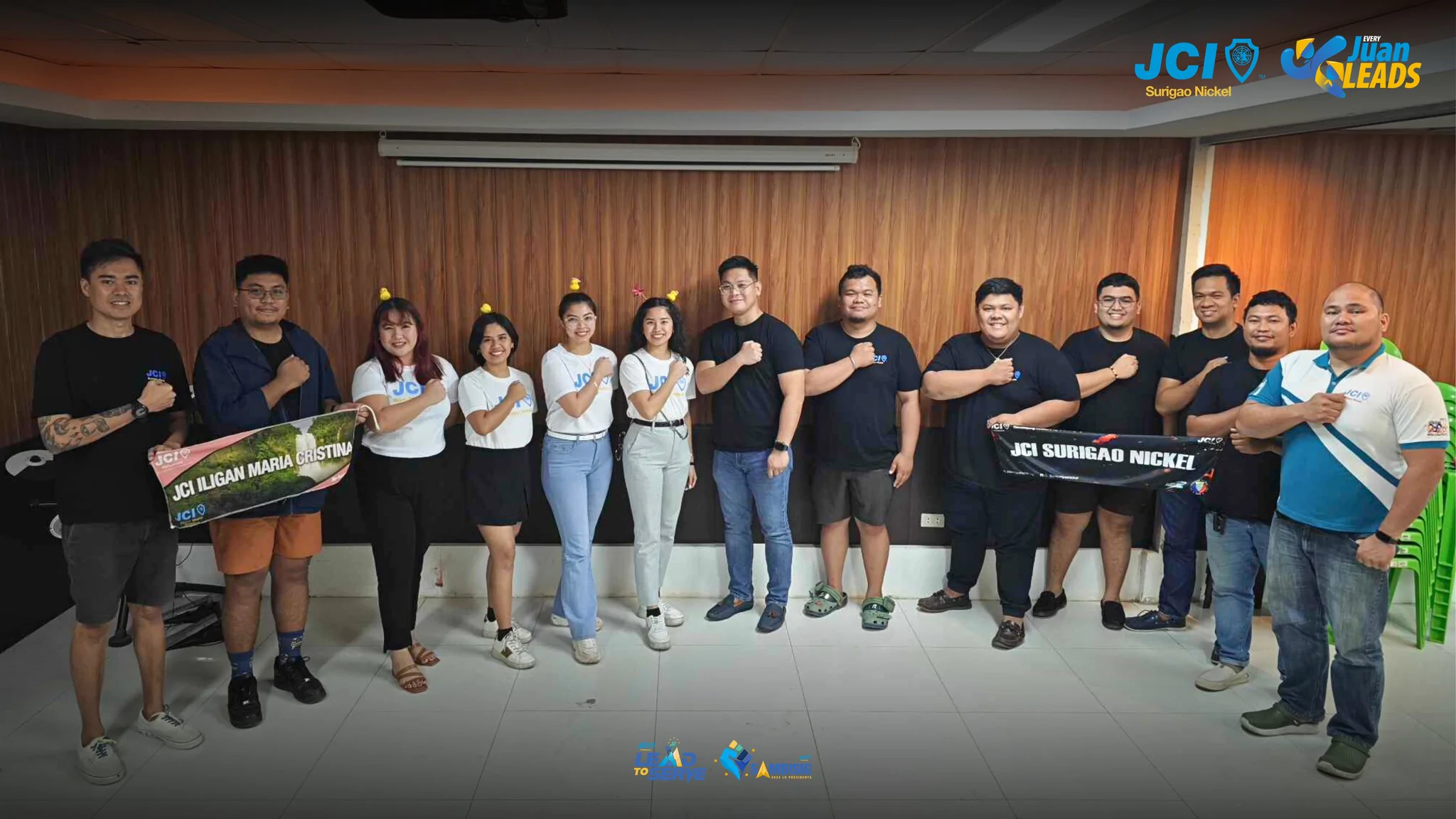 JCI Surigao Nickel Welcomes JCI Iligan Maria Cristina for Collaborative Project