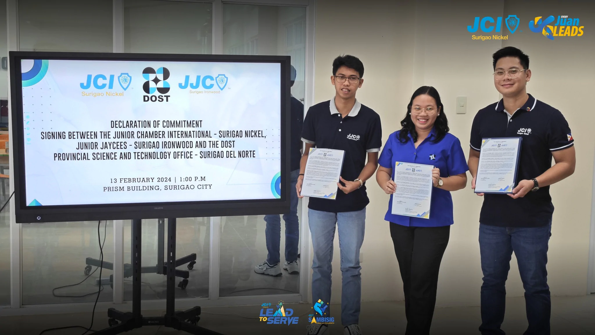 JCI Surigao Nickel and JJC Surigao Ironwood Partner with DOST Surigao del Norte for “Malupet QR” Project