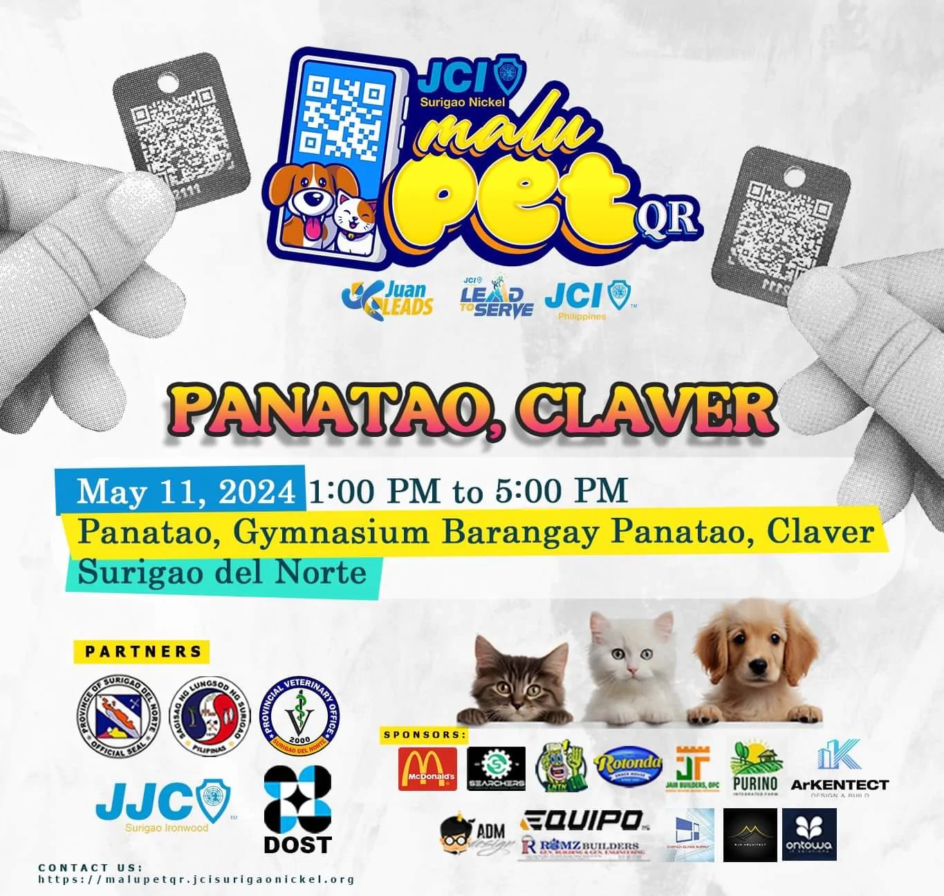 MaluPET QR goes to Claver!