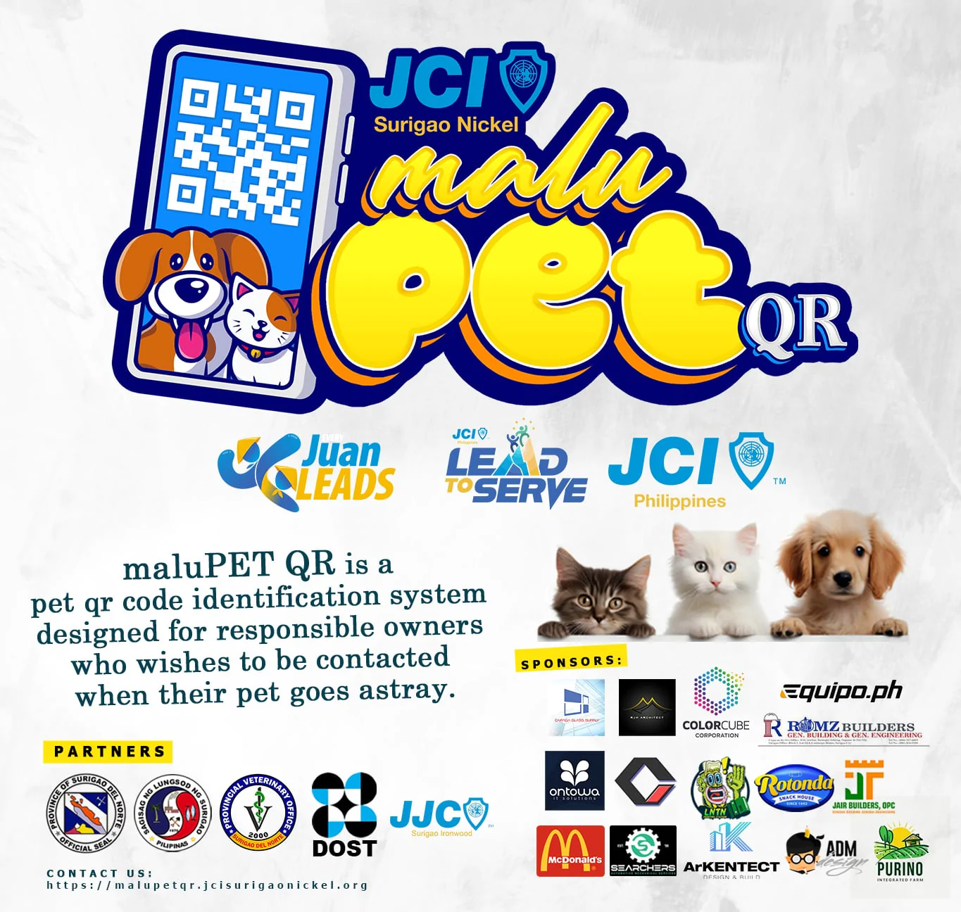 MaluPET QR Comes to LGU Claver: Enhancing Pet Safety and Community Engagement