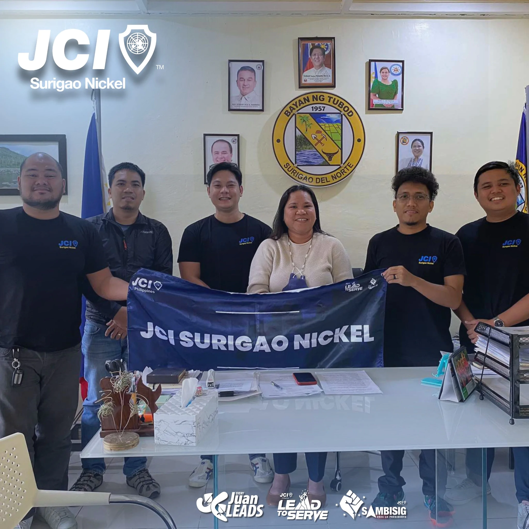 Forging Future Partnerships: JCI Surigao Nickel Meets Mayor Richelle Romarate for MaluPET QR Initiative