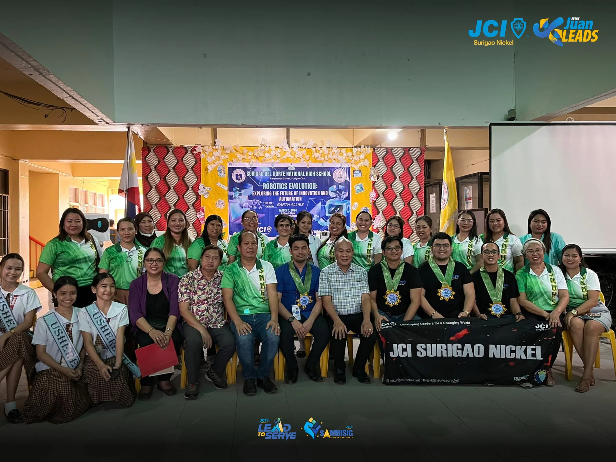 Celebrating Innovation at “Robotics Evolution” Event in Surigao del Norte National High School