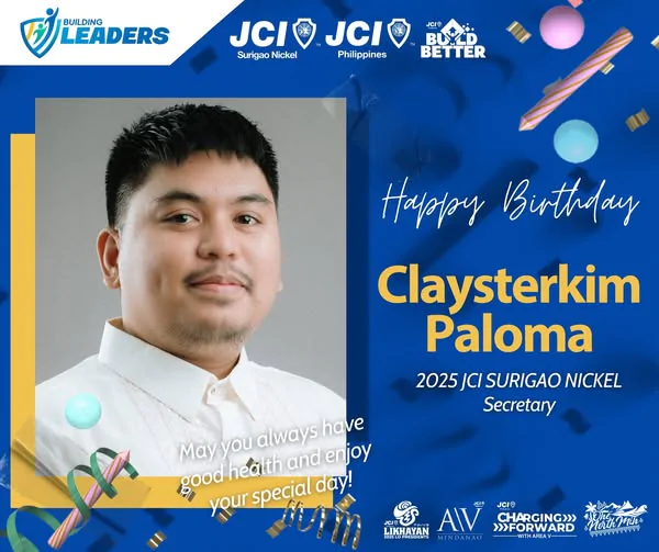 Happy Birthday to our 2025 Secretary, Claysterkim Paloma!