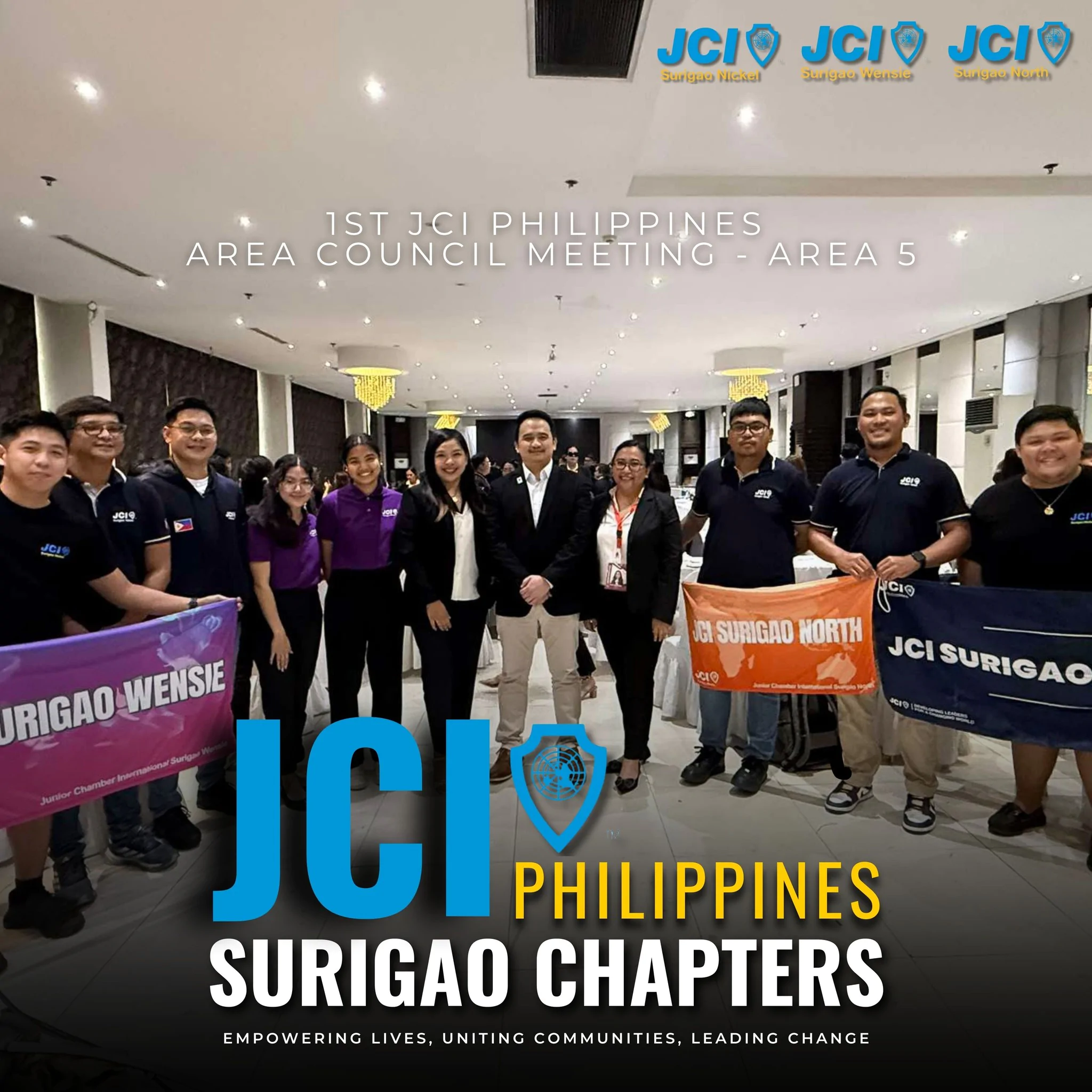 Stronger Together: JCI Surigao Chapters