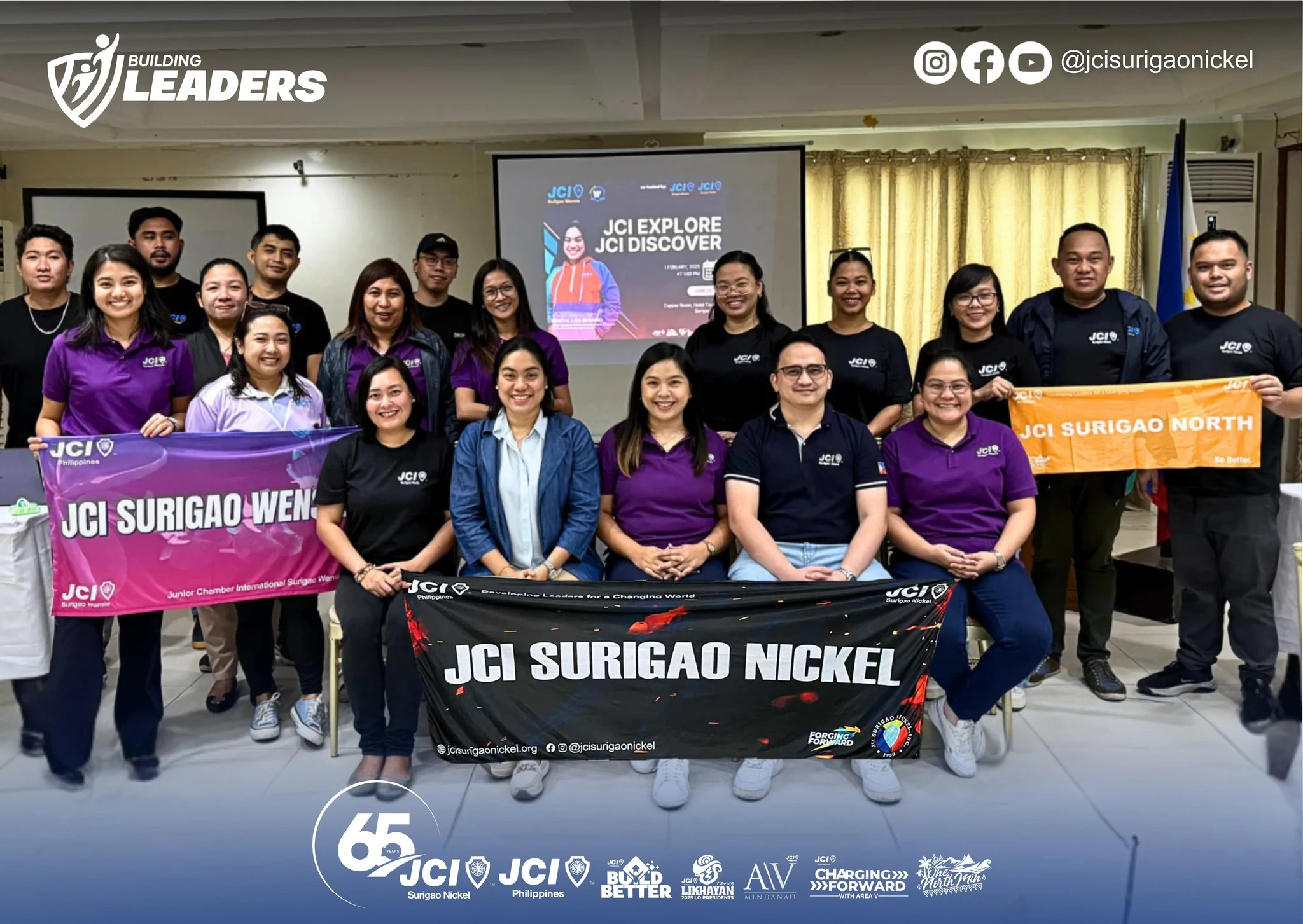 Strengthening Bonds, Enhancing Skills: JCI Surigao Chapters Unite for Growth