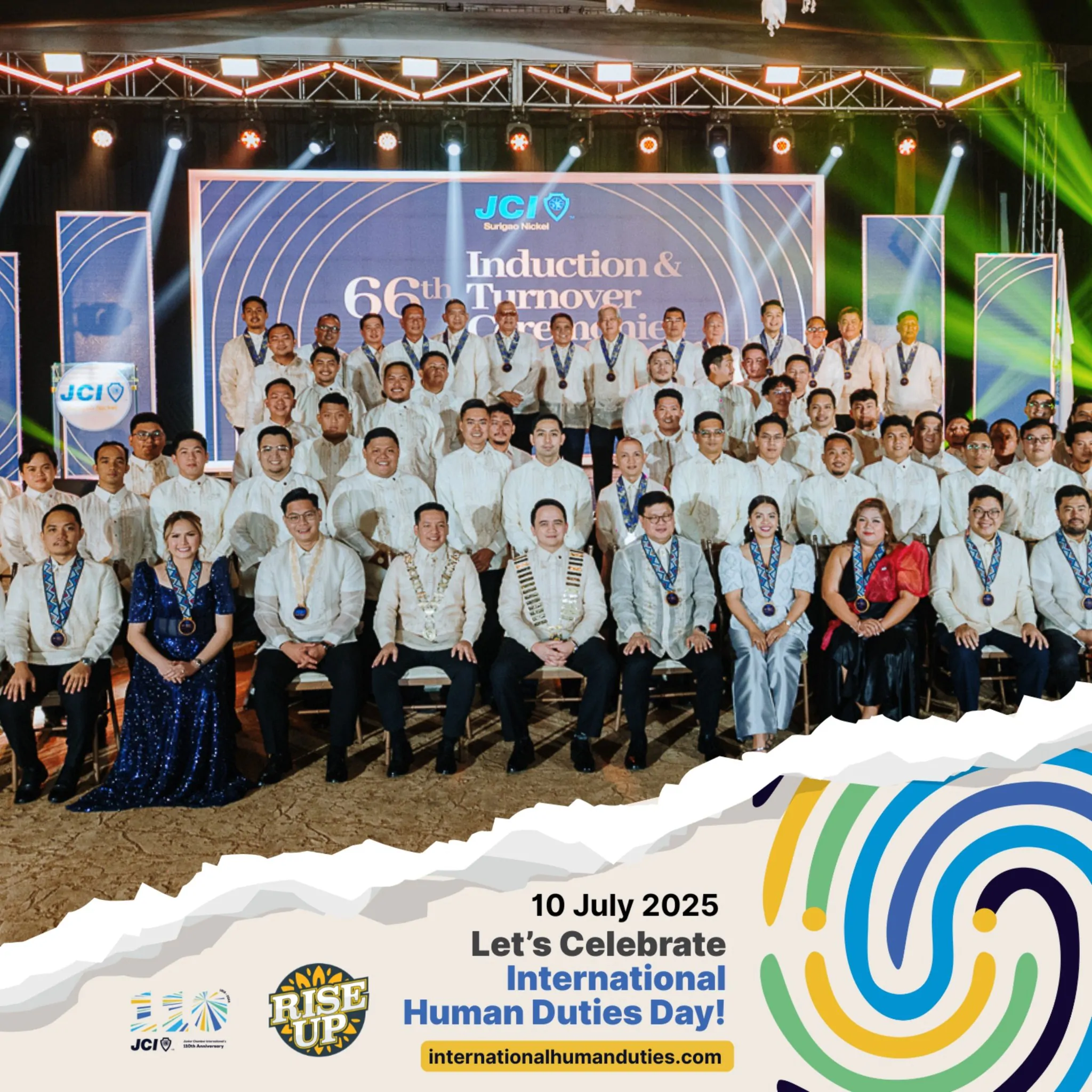 JCI Surigao Nickel joined the global celebration of International Human Duties Day
