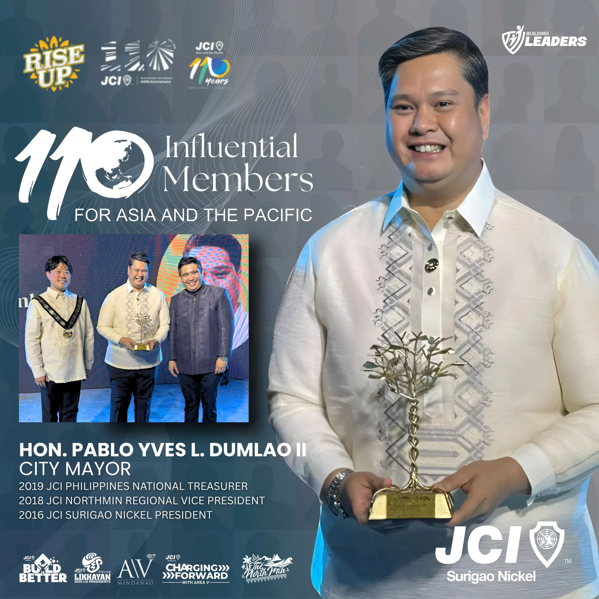 110 Years. 110 Influential Leaders. ONE OF OUR OWN.