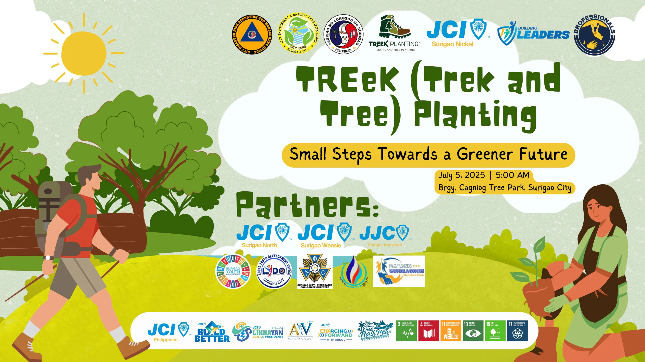 TREek (Trek and Tree) Planting: From Walking Boots To Growing Fruits
